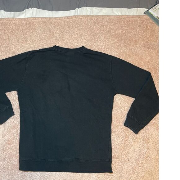 OBEY Crayon Men's Crewneck Sweatshirt Colorful Flower XXLx Black Long Sleeve - Picture 5 of 8